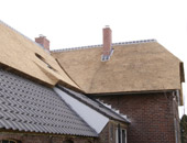 Renovatie van rieten daken en kappen
