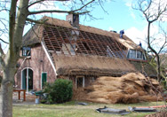 Renovatie rieten dak